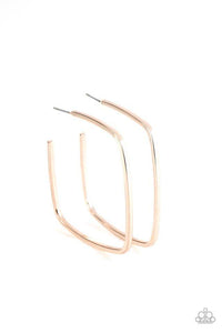 Brazen Beauty - Rose Gold Earrings - Paparazzi Accessories - Sassysblingandthings