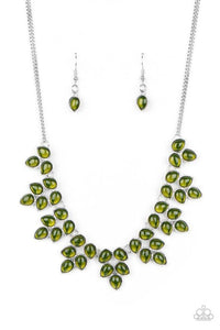 Hidden Eden - Green Necklace - Paparazzi Accessories - Sassysblingandthings