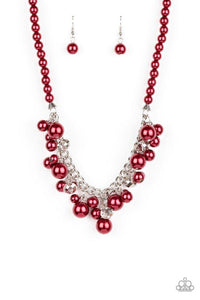 Prim and POLISHED - Red Necklace - Paparazzi Accessories - Sassysblingandthings