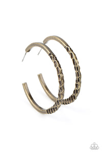 imprinted-intensity-brass-earrings-paparazzi-accessories