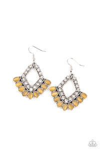 just-beam-happy-yellow-earrings-paparazzi-accessories