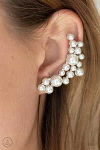 metro-makeover-white-post earrings-paparazzi-accessories