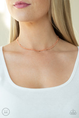 Need I SLAY More - Copper Necklace - Paparazzi Accessories