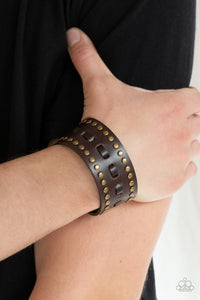 A ROAM With A View - Brown Bracelet - Paparazzi Accessories