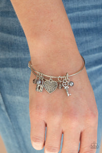 Here Comes Cupid - Silver Bracelet - Paparazzi Accessories