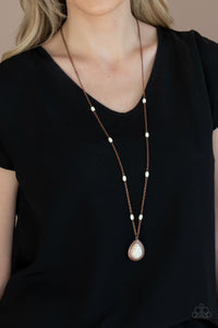 Go Tell It On The MESA - Copper Necklace - Paparazzi Accessories