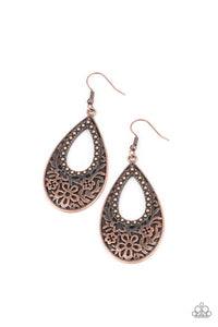organically-opulent-copper-earrings-paparazzi-accessories