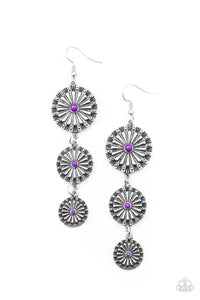 festively-floral-purple-earrings-paparazzi-accessories
