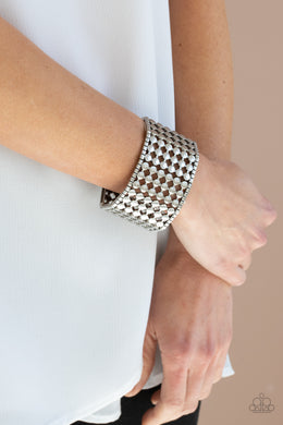 Cool and CONNECTED - Silver Bracelet - Paparazzi Accessories
