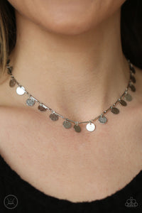 Musically Minimalist - Silver Necklace - Paparazzi Accessories