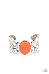 born-to-soar-orange-bracelet-paparazzi-accessories