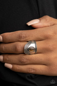 Dreamy Definition - Brown Ring - Paparazzi Accessories