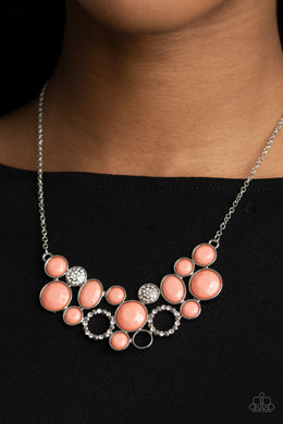 Extra Eloquent - Orange Necklace - Paparazzi Accessories