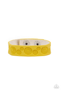 follow-the-wildflowers-yellow-bracelet-paparazzi-accessories