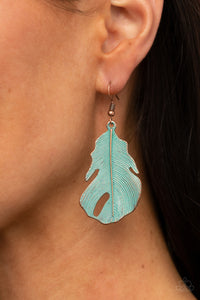 Heads QUILL Roll - Copper Earrings - Paparazzi Accessories
