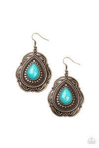 southwestern-soul-brass-earrings-paparazzi-accessories