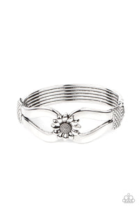let-a-hundred-sunflowers-bloom-silver-bracelet-paparazzi-accessories