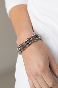 Stellar Strut - Silver Bracelet - Paparazzi Accessories