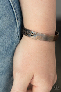 Frond Fable - Copper Bracelet - Paparazzi Accessories