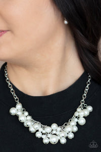 Down For The COUNTESS - White Necklace - Paparazzi Accessories