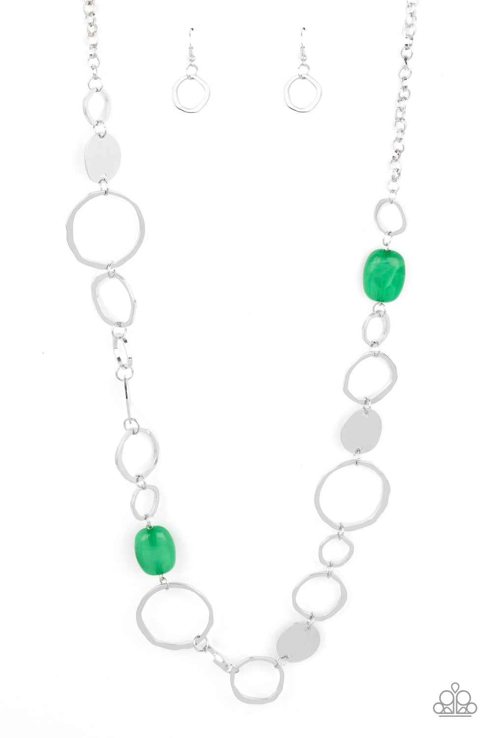Paparazzi Jewelry Necklace Set GREEN Key West Walkabout | eBay