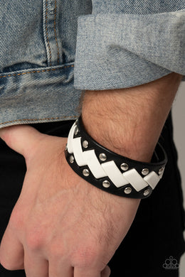 LACES Loaded - Black Bracelet - Paparazzi Accessories