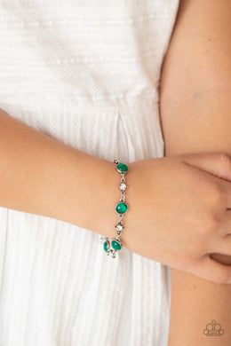 Use Your ILLUMINATION - Green Bracelet - Paparazzi Accessories