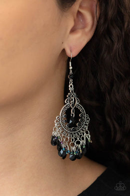 Ill Take That As A Compliment - Black Earrings - Paparazzi Accessories