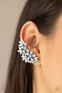 Garden Party Powerhouse - Blue Post Earrings - Paparazzi Accessories