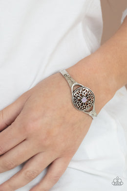 Modern Meadow - Purple Bracelet - Paparazzi Accessories