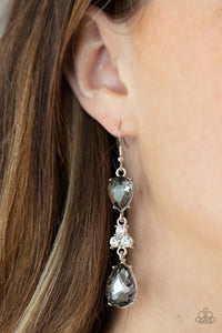 Once Upon a Twinkle - Silver Earrings - Paparazzi Accessories