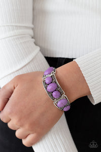Southern Splendor - Purple Bracelet - Paparazzi Accessories
