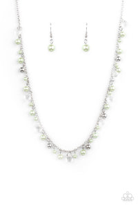 pearl-essence-green-necklace-paparazzi-accessories