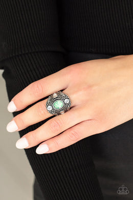In The Limelight - Green Ring - Paparazzi Accessories