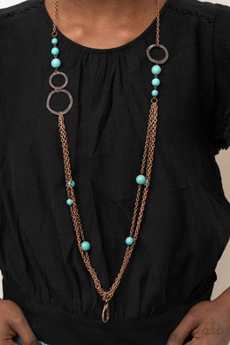 Local Charm - Copper Lanyard - Paparazzi Accessories