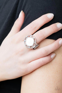 Encompassing Pearlescence - White Ring - Paparazzi Accessories