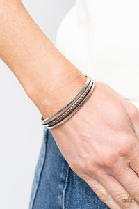 A Point Of Pride - Silver Bracelet - Paparazzi Accessories