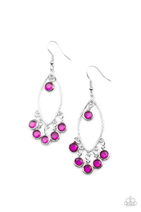 glassy-grotto-purple-earrings-paparazzi-accessories
