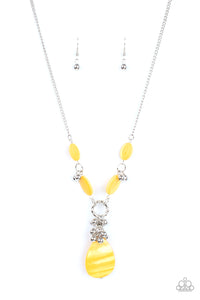 summer-idol-yellow-necklace-paparazzi-accessories