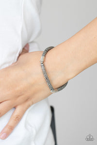 Fearlessly Unfiltered - Silver Bracelet - Paparazzi Accessories