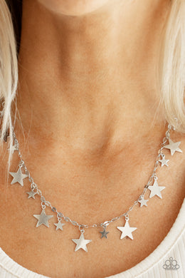 Starry Shindig - Silver Necklace - Paparazzi Accessories