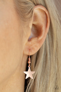 Starry Shindig - Copper Necklace - Paparazzi Accessories