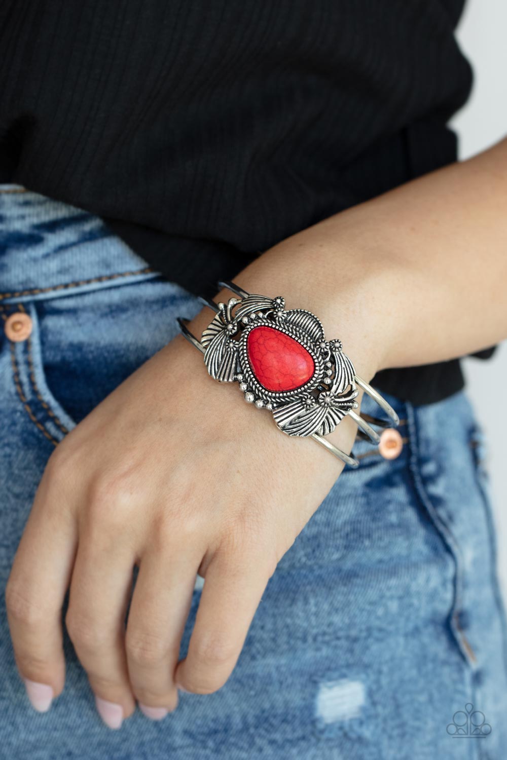 Western Wonderland - Red Bracelet - Paparazzi Accessories