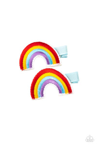 Follow Your Rainbow - Multi Hair Clip - Paparazzi Accessories