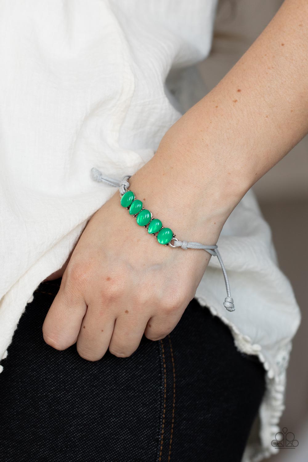 Opal Paradise - Green Bracelet - Paparazzi Accessories