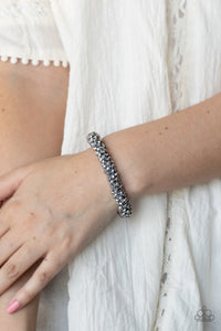 Wake Up and Sparkle - Silver Bracelet - Paparazzi Accessories