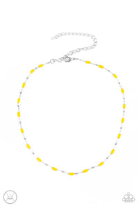 urban-expo-yellow-necklace-paparazzi-accessories