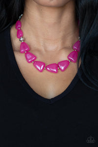 Tenaciously Tangy - Pink Necklace - Paparazzi Accessories