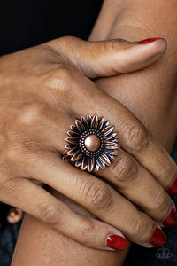 Farmstead Fashion - Copper Ring - Paparazzi Accessories