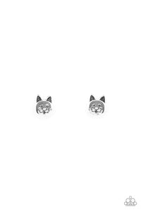 Starlet Shimmer - Kids Earrings P5SS-MTXX-287SY - Paparazzi Accessories - Sassysblingandthings
